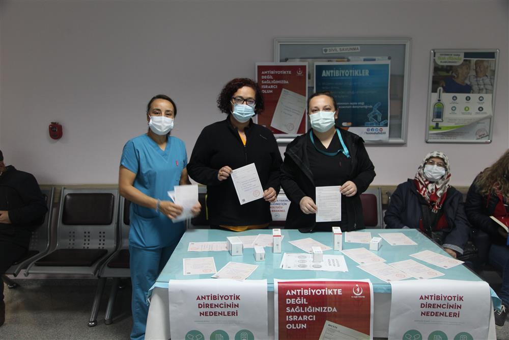 Hastanemizde 18-24 Kasım Dünya Antimikrobiyal Farkındalık Haftası etkinliği düzenlendi.